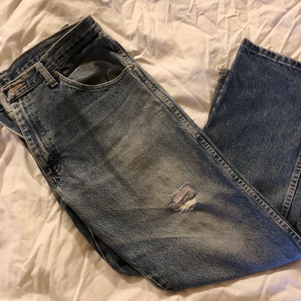Vintage mens wranglers 36x29